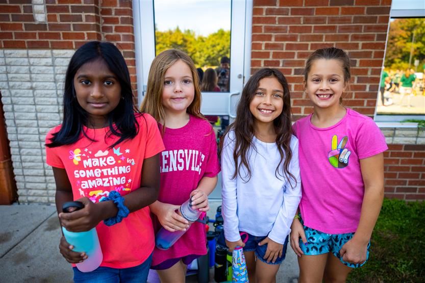 Students enjoy the Nolensville Elementary Fun Run